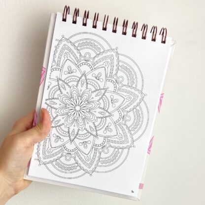 Bloco Livro de Colorir - Mandalas - Imagem 2